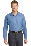 Workwear Red Kap - Long Sleeve Industrial Work Shirt. SP14 Red Kap