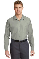 Workwear Red Kap - Long Sleeve Industrial Work Shirt. SP14 Red Kap