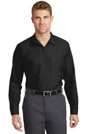 Workwear Red Kap - Long Sleeve Industrial Work Shirt. SP14 Red Kap