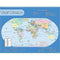 WORLD MAP CHART 17X22-Learning Materials-JadeMoghul Inc.