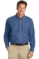 Woven Shirts Port Authority Heavyweight Denim Shirt. S100 Port Authority