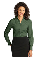 Woven Shirts Port Authority Ladies Crosshatch Easy Care Shirt. L640 Port Authority