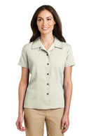 Woven Shirts Port Authority Ladies Easy Care Camp Shirt. L535 Port Authority