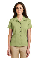 Woven Shirts Port Authority Ladies Easy Care Camp Shirt. L535 Port Authority