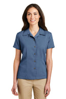 Woven Shirts Port Authority Ladies Easy Care Camp Shirt. L535 Port Authority