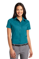 Woven Shirts Port Authority Ladies Short Sleeve Easy Care Shirt. L508 Port Authority
