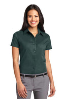 Woven Shirts Port Authority Ladies Short Sleeve Easy Care  Shirt.  L508 Port Authority