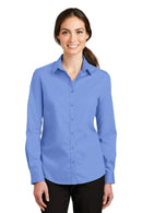 Woven Shirts Port Authority Ladies SuperPro Twill Shirt. L663 Port Authority