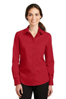 Woven Shirts Port Authority Ladies SuperPro Twill Shirt. L663 Port Authority