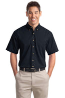 Woven Shirts Port Authority Short Sleeve Twill Shirt. S500T Port Authority