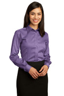 Woven Shirts Red House - Ladies Non-Iron Pinpoint Oxford Shirt. RH25 Red House