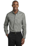 Woven Shirts Red House  Tall Pinpoint Oxford Non-iron Shirt. Tlrh240 - Charcoal - Lt Red House