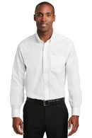 Woven Shirts Red House Tall Pinpoint Oxford Non-iron Shirt. Tlrh240 - White - Lt Red House