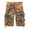 WZZAE 2017 New Design Men Summer Camouflage Military Cargo Shorts Bermuda Masculina Jeans Male Fashion Casual Baggy Denim Shorts