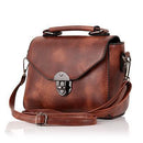 YBYT brand 2017 new vintage casual women PU leather small package female simple handbags ladies shoulder messenger crossbody bag-Brown-22cmx10cmx17cm-JadeMoghul Inc.