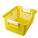 YELLOW BOOK BASKET-Arts & Crafts-JadeMoghul Inc.