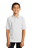 Youth Port & Company Youth Core BlendJersey Knit Polo. KP55Y Port & Company
