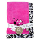 Zahara Framed Coral Fleece Baby Blanket-ZAHARA-JadeMoghul Inc.