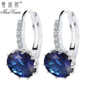Zircon Fashion Clip earrings-WG5791-JadeMoghul Inc.