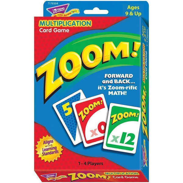 ZOOM MULTIPLICATION CARD GAME-Learning Materials-JadeMoghul Inc.