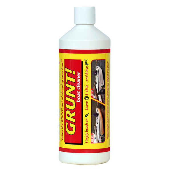 GRUNT! 32oz Boat Cleaner - Removes Waterline  Rust Stains [GBC32]
