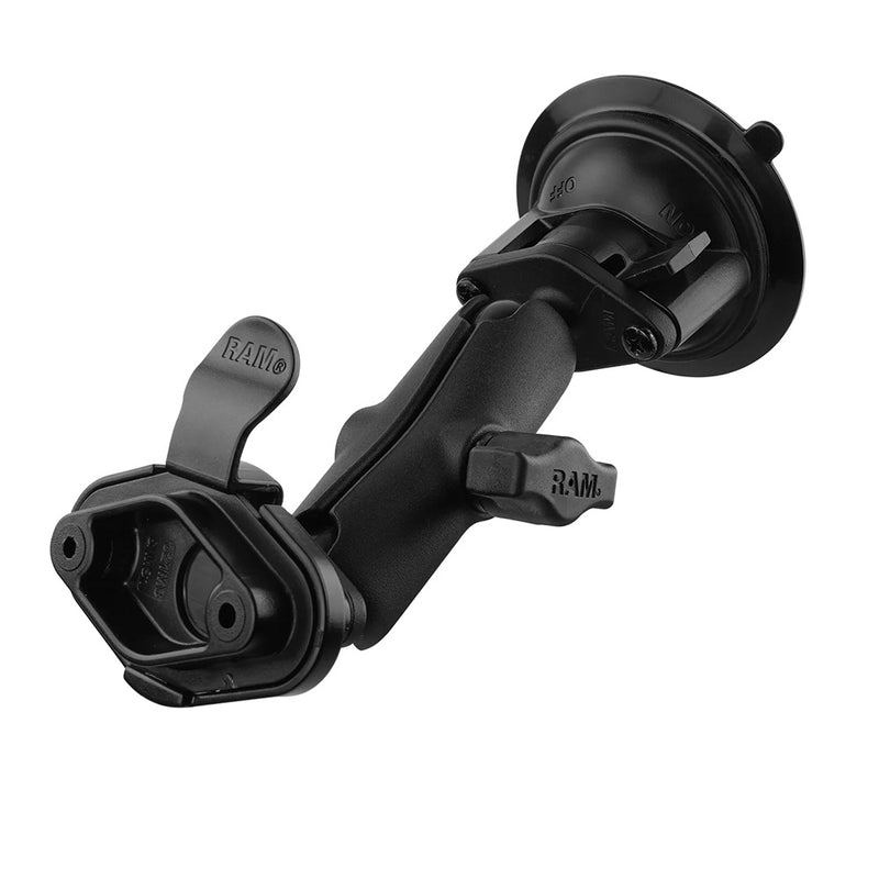 RAM Mount Twist-Lock Suction Cup Mount w/EZY-Mount Quick Release Adapter [RAM-B-166-326U]