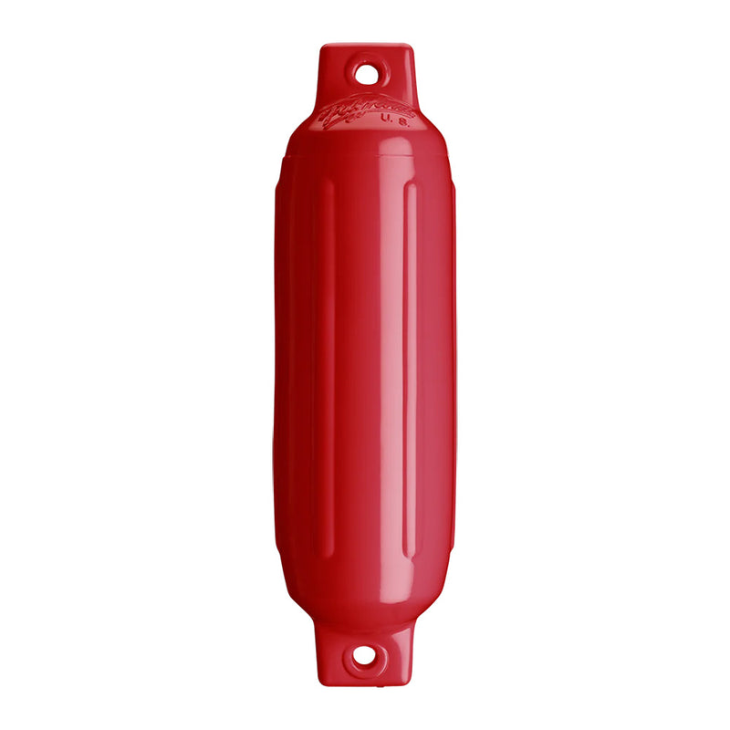 Polyform G-1 Twin Eye Fender 3.5" x 12.8" - Classic Red [G-1-CLASSIC REDWO]