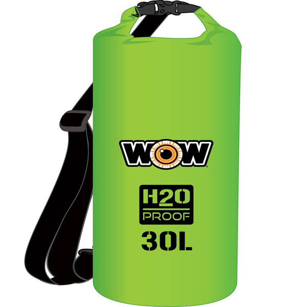 WOW Watersports H2O Proof Dry Bag - Green 30 Liter [18-5090G]