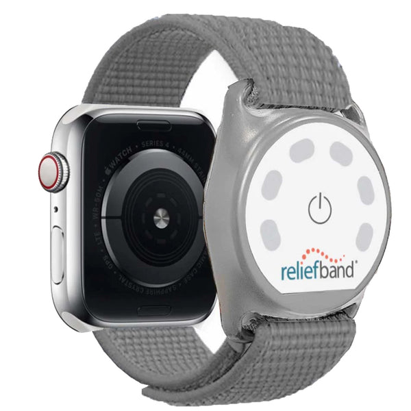 Reliefband Gray Apple Smart Watch Band - XL [SPTG-APLXL]