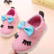 0-2 Year Old 11-15CM Baby Shoes Baby Girls Fashion Butterfly-Knot Toddler Shoes Newborn PU Cork Casual Infant Shoes Light Sole-Pink-2-JadeMoghul Inc.