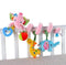 0-24Month Carton Animals Baby Bed Bumper In The Crib Cot Soft Baby Bedding Set Bed Around For Children Kids Colorful Crib Bumper-cr001 1-JadeMoghul Inc.
