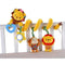 0-24Month Carton Animals Baby Bed Bumper In The Crib Cot Soft Baby Bedding Set Bed Around For Children Kids Colorful Crib Bumper-cr001 2-JadeMoghul Inc.