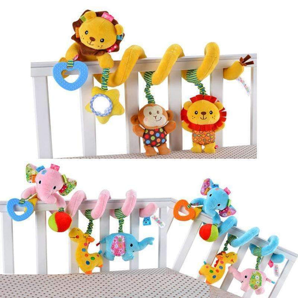 0-24Month Carton Animals Baby Bed Bumper In The Crib Cot Soft Baby Bedding Set Bed Around For Children Kids Colorful Crib Bumper-cr001-JadeMoghul Inc.