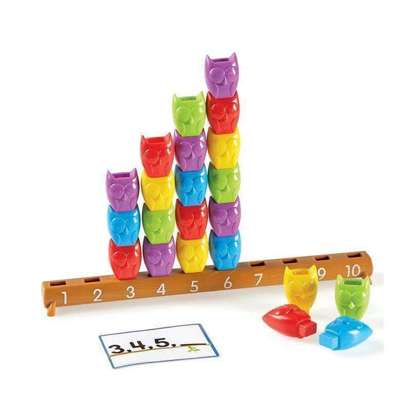 1-10 COUNTING OWLS ACTIVITY SET-Learning Materials-JadeMoghul Inc.