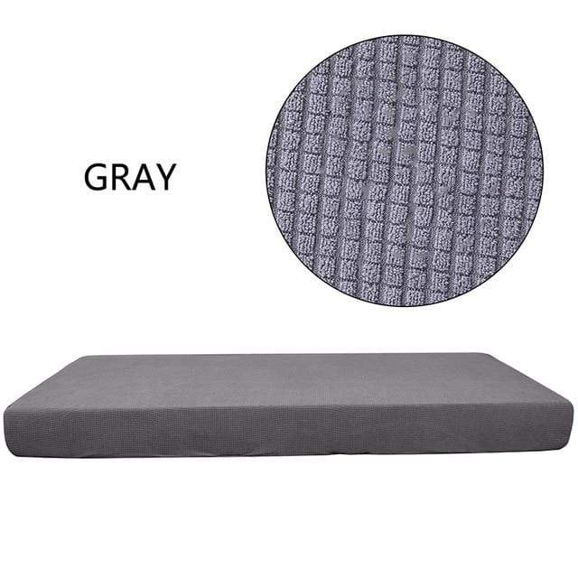 1/2/3/4 Seats Stretch Sofa Cushion Cover Pet Kids Furniture Protector Polar Fleece Spandex Washable Removable Slipcover AExp
