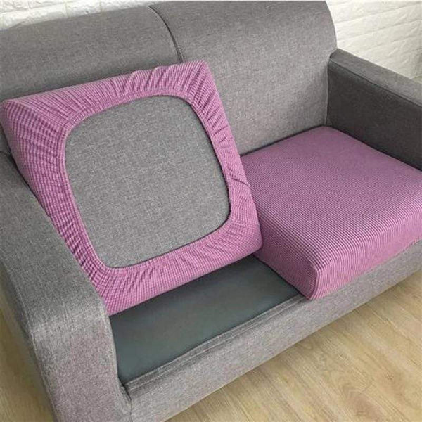 1/2/3/4 Seats Stretch Sofa Cushion Cover Pet Kids Furniture Protector Polar Fleece Spandex Washable Removable Slipcover AExp