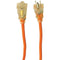 1-Outlet Orange Indoor/Outdoor Grounded Workshop Extension Cord, 100ft-Power Cords-JadeMoghul Inc.