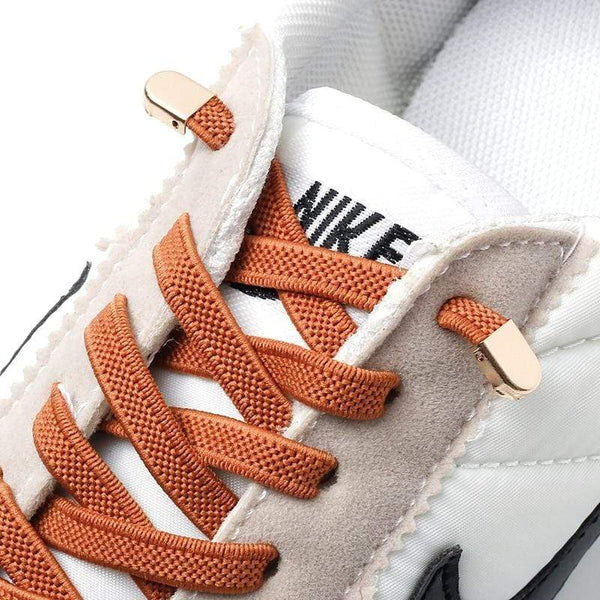 1 Pair No Tie Shoe laces Elastic Shoelaces Outdoor Leisure Sneakers Quick Safety Flat Shoelace Kids And Adult Unisex Lazy laces AExp