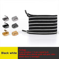 1 Pair No Tie Shoe laces Elastic Shoelaces Outdoor Leisure Sneakers Quick Safety Flat Shoelace Kids And Adult Unisex Lazy laces AExp