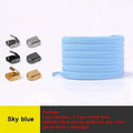 1 Pair No Tie Shoe laces Elastic Shoelaces Outdoor Leisure Sneakers Quick Safety Flat Shoelace Kids And Adult Unisex Lazy laces AExp