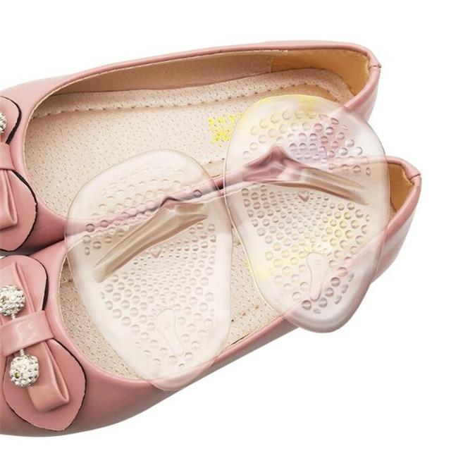 1 Pair Women Soft Silicone Gel Cushion Insoles Metatarsal Support Insert Pad Shoes Insoles Orthopedic JadeMoghul Inc. 