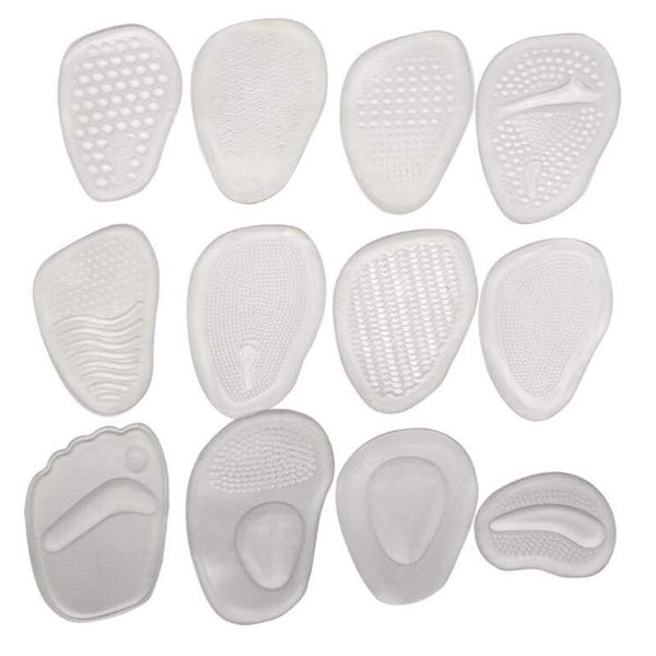 1 Pair Women Soft Silicone Gel Cushion Insoles Metatarsal Support Insert Pad Shoes Insoles Orthopedic JadeMoghul Inc. 