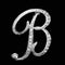 1 PC A To Z 26 Letters Design Brooches Pins English Letter Personality Brooches with Crystal-B-JadeMoghul Inc.