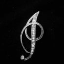 1 PC A To Z 26 Letters Design Brooches Pins English Letter Personality Brooches with Crystal-I-JadeMoghul Inc.