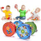 1 Pc Kids Educational Cartoon Wooden Drum Rattles Toy Baby Hand Drum Toy Musical Drum Rattles Beat Instrument Handbell Best Gift--JadeMoghul Inc.