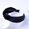 1 PC Knot Cross Tie Solid Fashion Velvet Hair Band Headband Girls Bow Hoop Hair Accessories Twist Headband Headdress for Women AExp