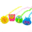 1 Pc Newest Baby Pacifier Chain Clip Animal Cartoon Baby Pacifier Anti lost Dummy Clip Baby Soother Holder 3 Colors Available-Blue-JadeMoghul Inc.