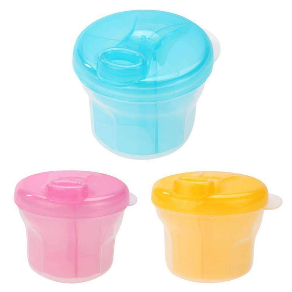 1 Pc Portable Baby Milk Powder Formula Dispenser Food Container Infant Feeding Storage Box Travel Bottles For Baby Kids Care-Blue-JadeMoghul Inc.
