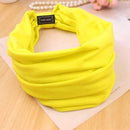 1 PCS Bohemia  Wide Cotton Stretch Women Headbands Headpiece Turban Headwear Bandage Hair Bands Bandana Fascinator AExp
