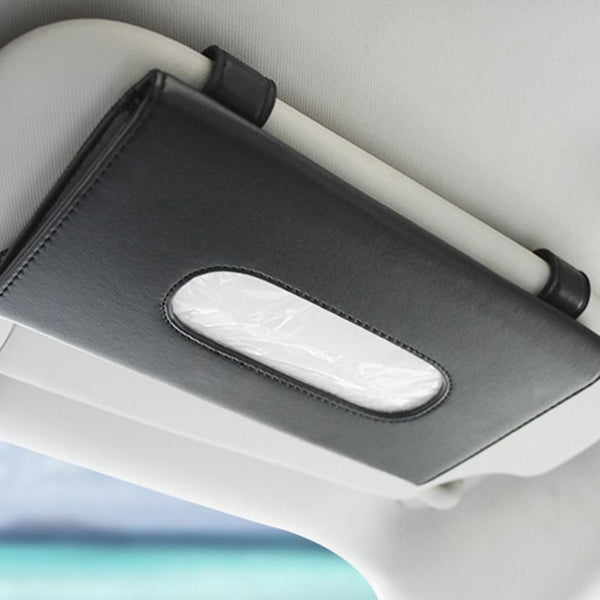 1 Pcs Car Tissue Box Towel Sets Car Sun Visor Tissue Box Holder Auto Interior Storage Decoration for BMW Car Accessories JadeMoghul Inc. 